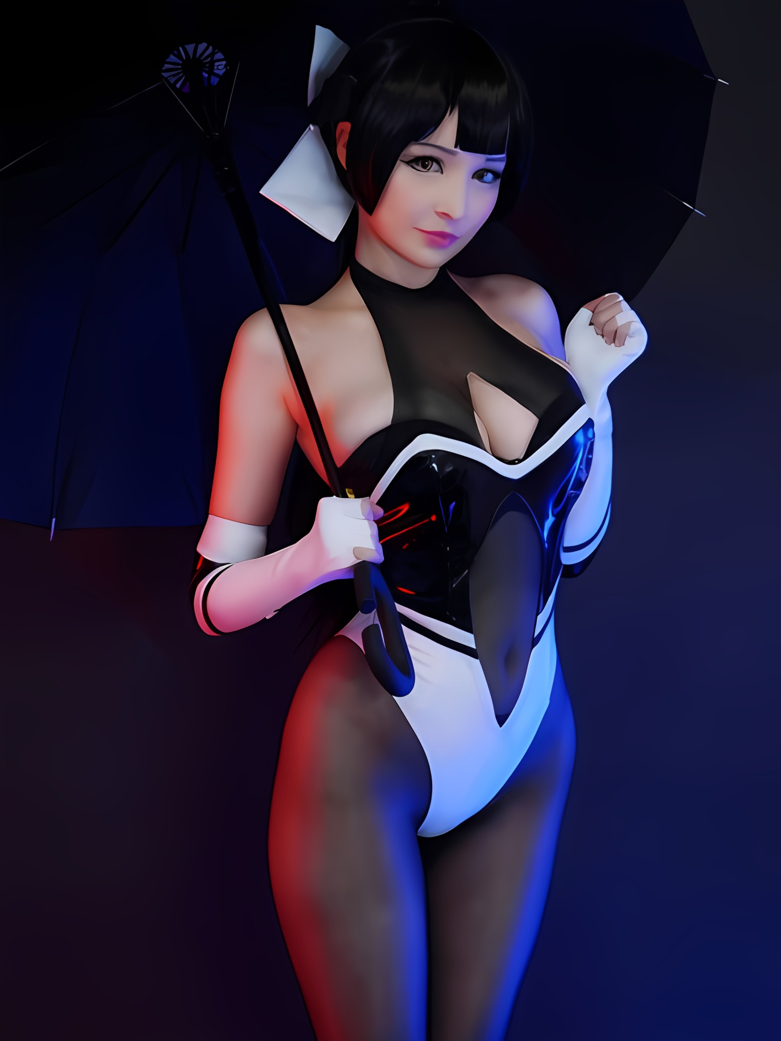 高雄赛车女郎 碧蓝航线cosplay by Hidori Rose