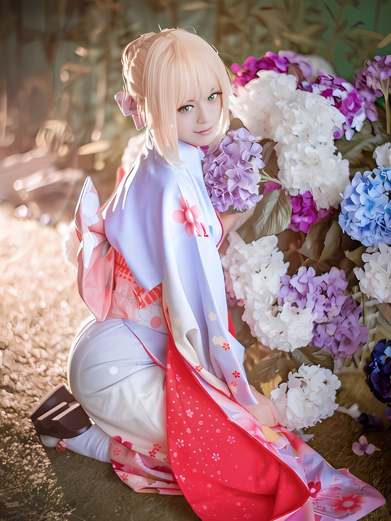 Fate/Stay Night 夏日终结迎来黄金之秋 COSPLAY